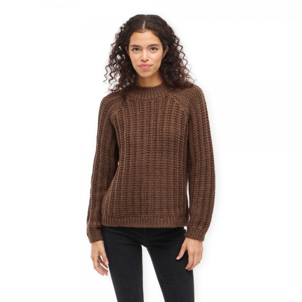 VILA Kempke Knit - Pinecone