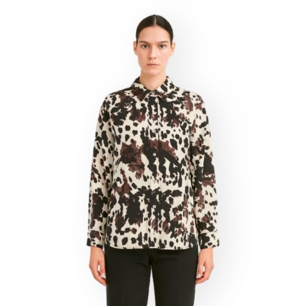 ONLY Camisa Nova Life Vis - Chocolate...