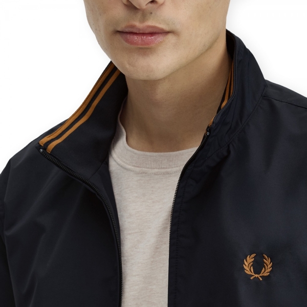 FRED PERRY Brentham Jacket J2660 - Navy - Mau Feitio