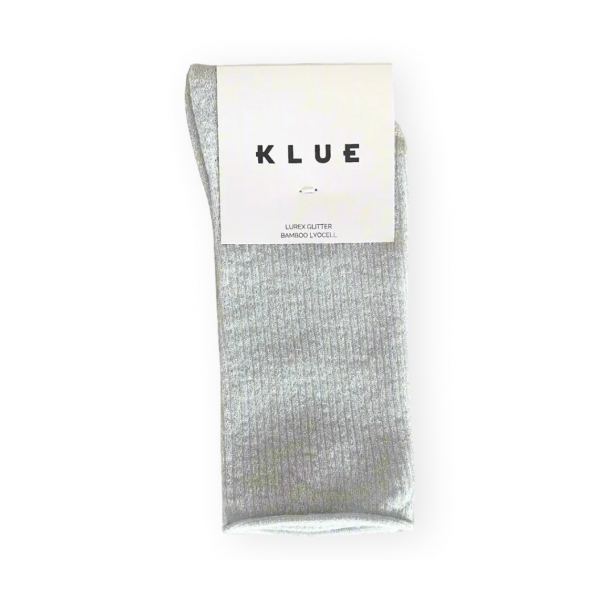 KLUE Glitter Lurex Socks - White