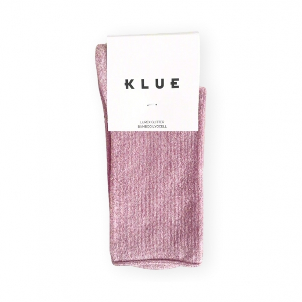 KLUE Glitter Lurex Socks - Candy Pink