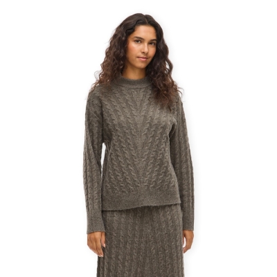 VILA Malha Relli Highneck -...