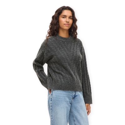 VILA Malha Relli Highneck -...