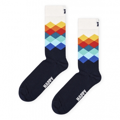 HAPPY SOCKS Faded Diamond -...