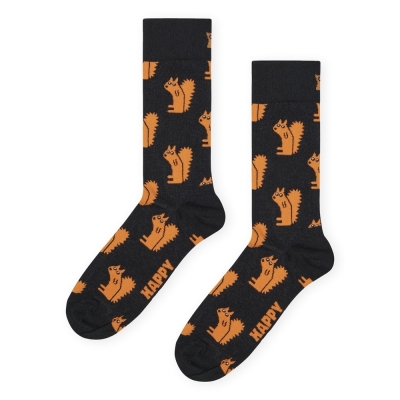HAPPY SOCKS Squirrel - Black