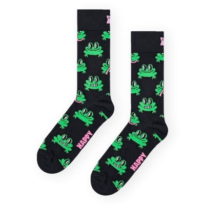 HAPPY SOCKS Frog - Black
