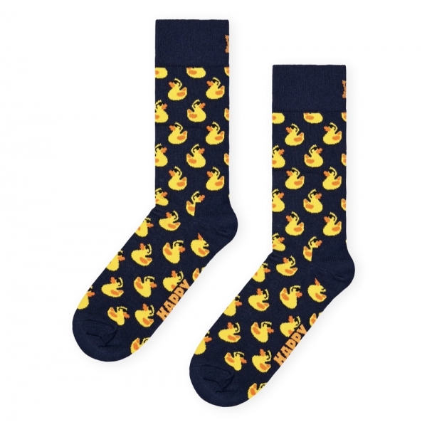 HAPPY SOCKS Meias Rubber Duck - Black