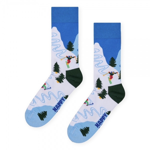 HAPPY SOCKS Meias Slalom - Multicolor
