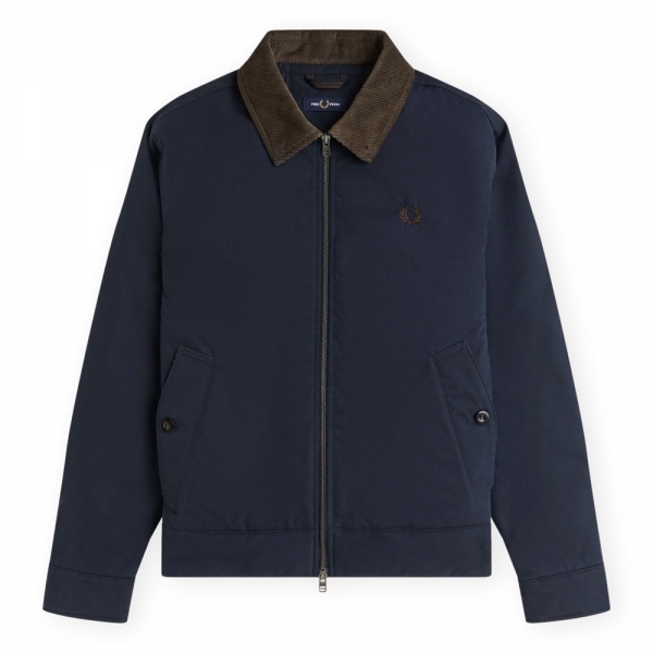 FRED PERRY Caban Jacket J8535 - Navy