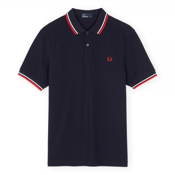FRED PERRY Twin Tipped Shirt M3600 -...