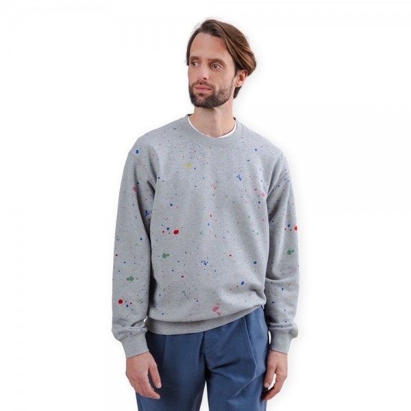 BRAVA FABRICS Sweatshirt Splash Paint...