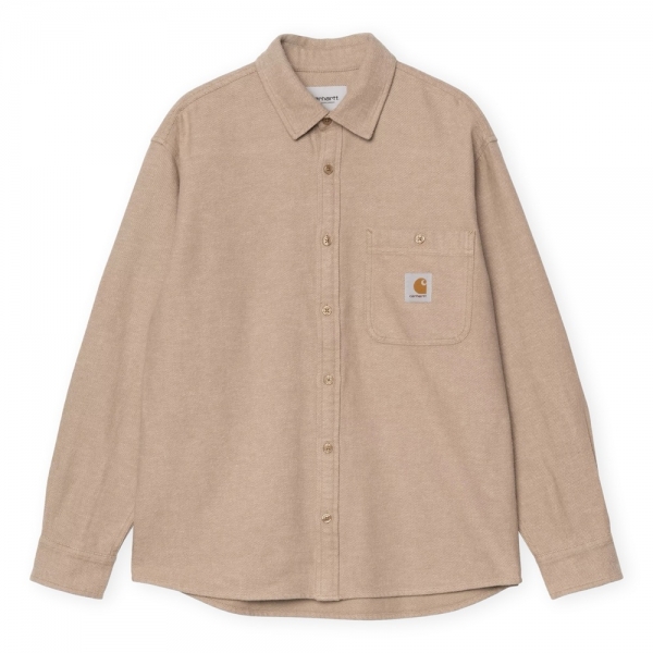 CARHARTT WIP Camisa Edgar - Peanut/Wax