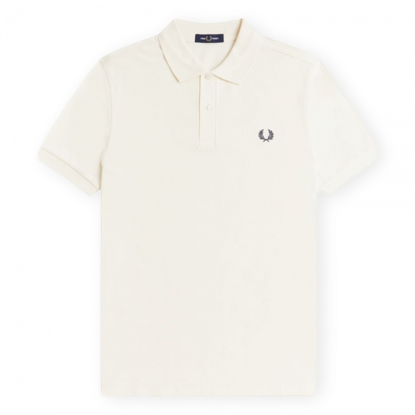 FRED PERRY Polo M6000 - Ecru/Anchor Grey
