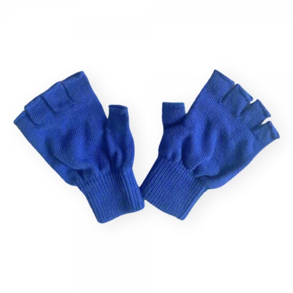 KLUE Luvas Wool Fingerless - Blue