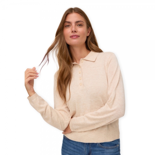 AWARE Noos Polo Sikita - Natural Melange