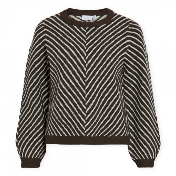 VILA Khaia Knit - Coffee Bean