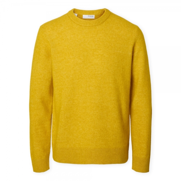 SELECTED Noos Rai Knit - Gold Flake