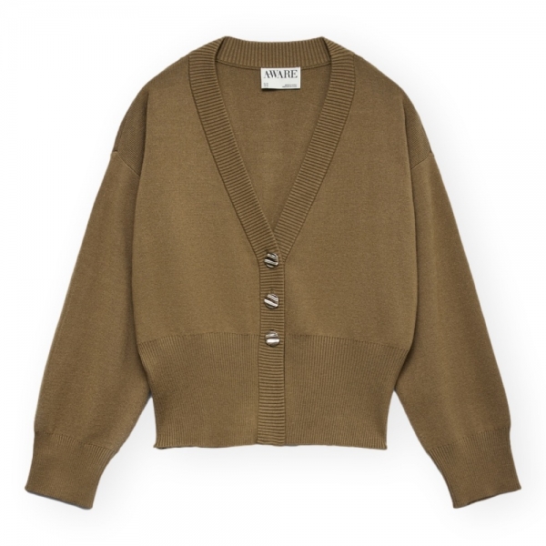 AWARE Thilde Cardigan - Teak