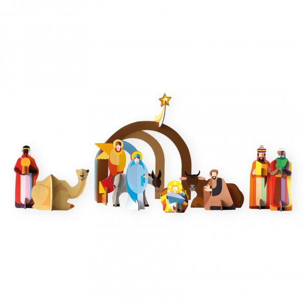 STUDIO ROOF Christmas Crib