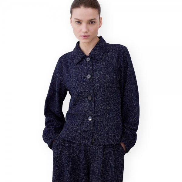 VILA Casaco Mie - Navy Blazer