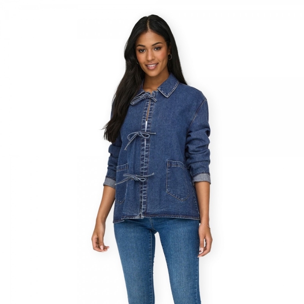 ONLY Thille Jacket - Dark Blue Denim