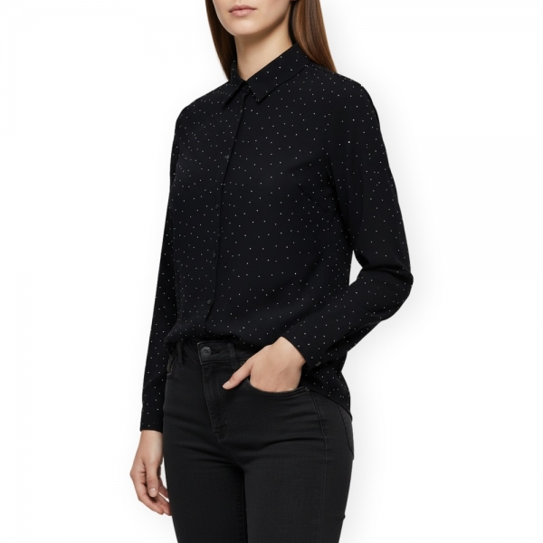 ONLY Camisa Zeke - Black/Allover