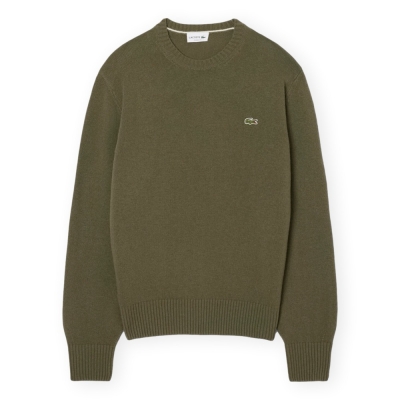 LACOSTE Wool Crewneck...