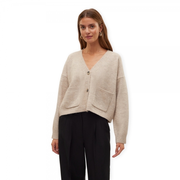 AWARE Noos Gemma Cardigan - Plaza Taupe