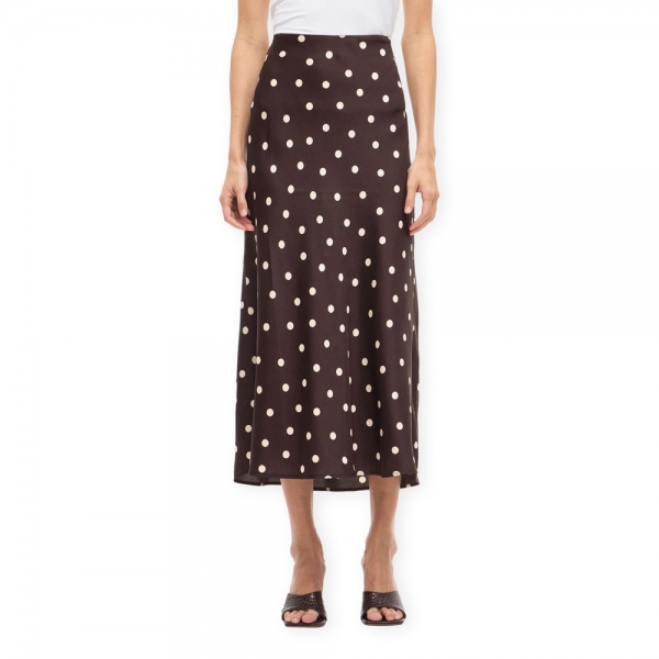 VILA Noos Elette Skirt - Coffee...