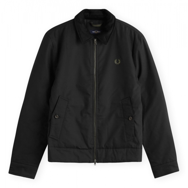FRED PERRY Caban Jacket J8535 - Black