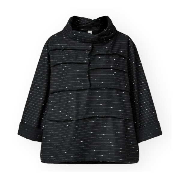 WENDY TRENDY Top 125116 - Black