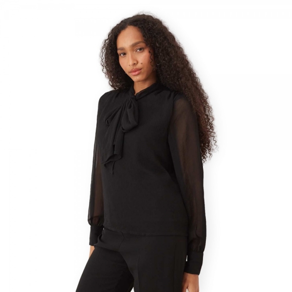 VILA Top Daliana Kika - Black Beauty