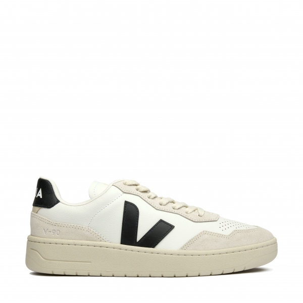 VEJA V-90 Leather W - White Black