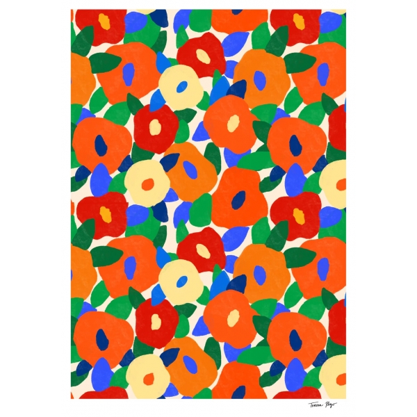 TERESA REGO STUDIO Orange Poppies...