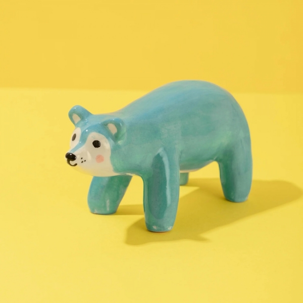 ANA SEIXAS Blubi The Bear - Handmade...