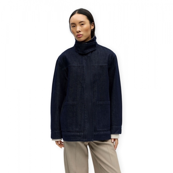 OBJECT Sirenna Jacket - Dark Blue Denim
