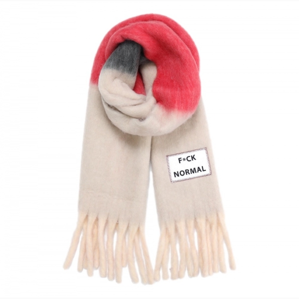 VERB TO DO Fu*ck Normal Scarf - Pink