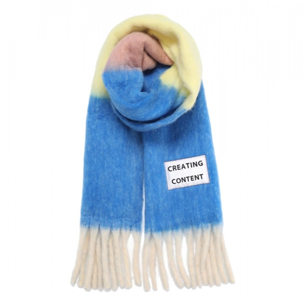 VERB TO DO Creating Content Scarf - Blue