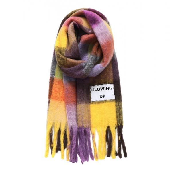 VERB TO DO Glowing Up Scarf - Purple