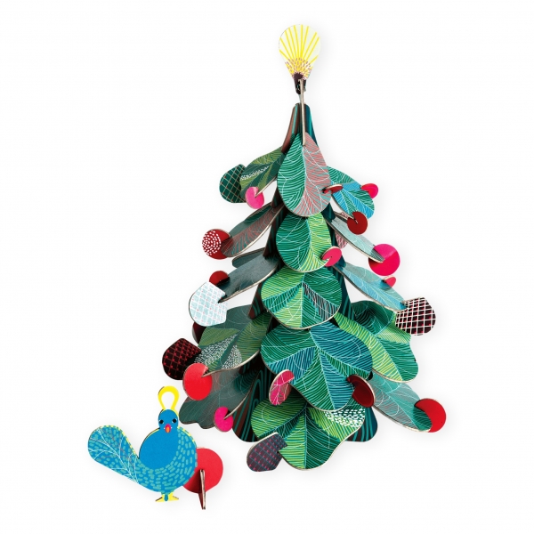 STUDIO ROOF Christmas Tree Peacock