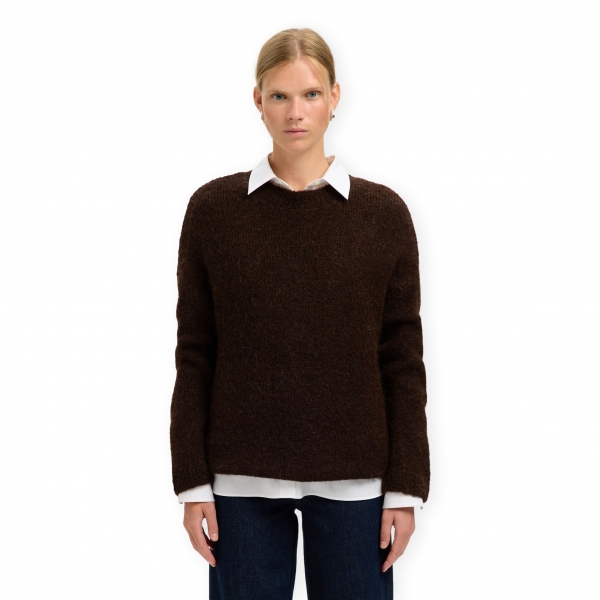 SELECTED W Noos Knit Gabriela L/S -...