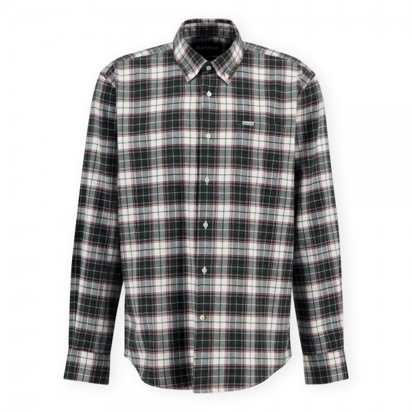 BARBOUR Camisa Telfield - Olive
