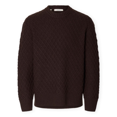 SELECTED Patric Edit Knit -...
