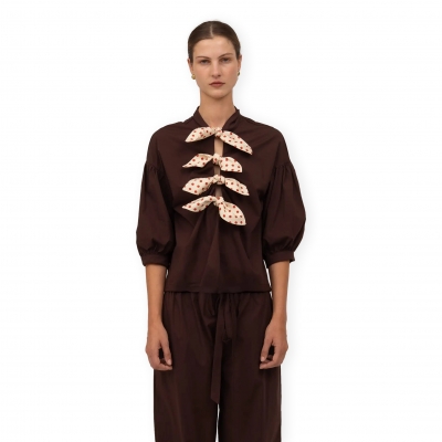 CARMEN SAYS Top Polka Dot -...