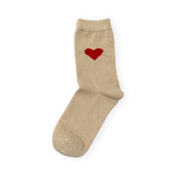 ONLY Noos Meias Norma Glitter Heart