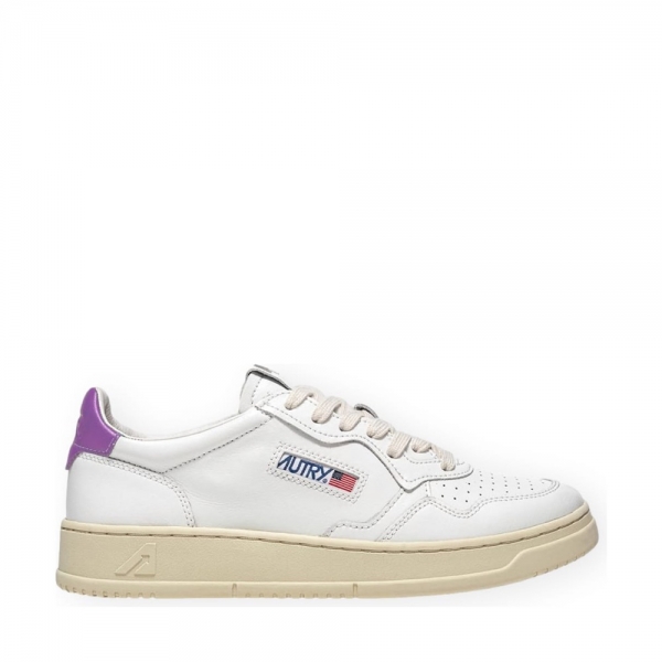 AUTRY Medalist Low W - Leat/White/Dberry