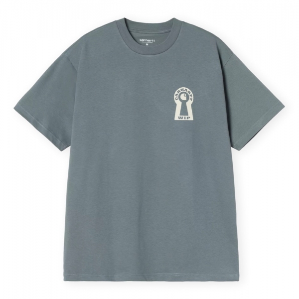 CARHARTT WIP Locked T-Shirt - Cozy Blue
