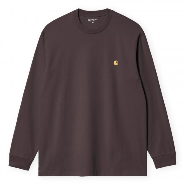 CARHARTT WIP Long Sleeve Chase - Shale