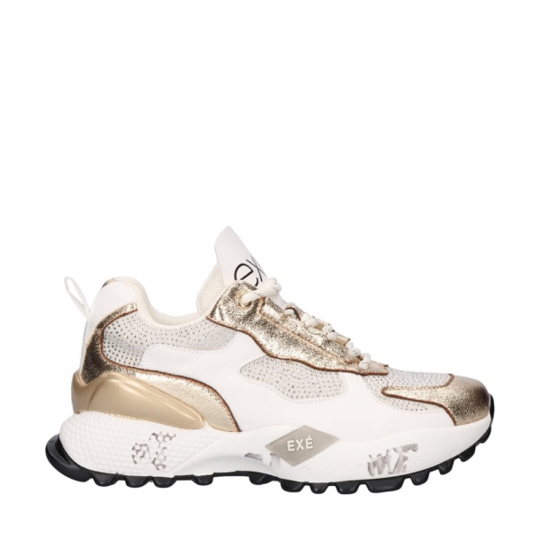 EXÉ Sneakers D190608-22A - White/Gold