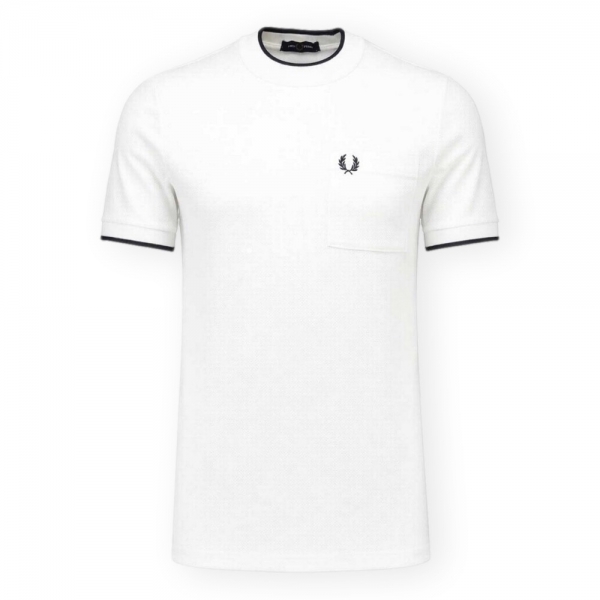 FRED PERRY T-Shirt Pocket Detail...